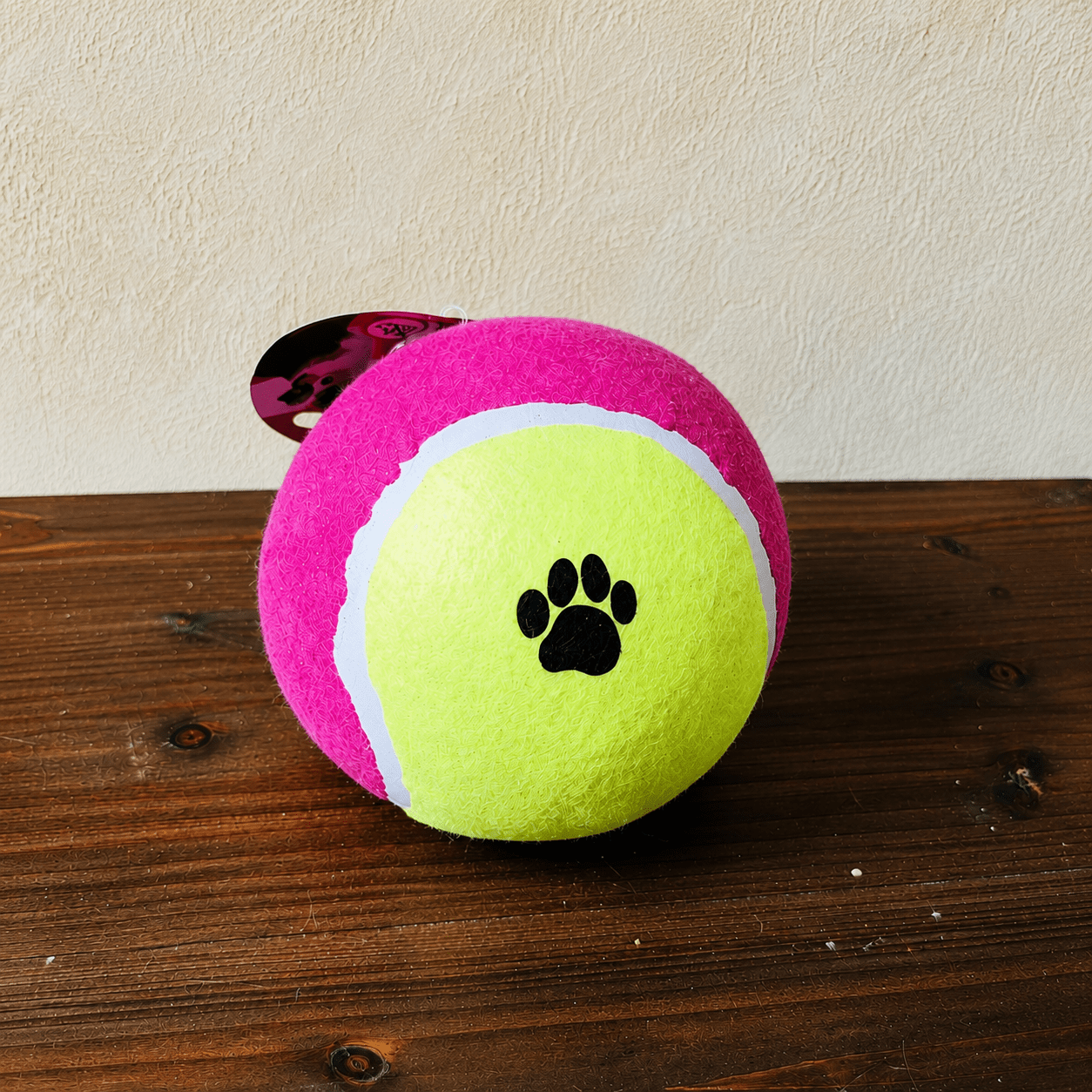 Balle de tennis géante pour chien – 15 cm - Boutique Aux Trois Pattes