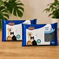 Lingettes de soin universelles Trixie Coat-Care Aloe Vera – Lot de 2 x 40 lingettes - Boutique Aux Trois Pattes