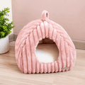 Igloo douillet Zolux Naomi rose pour chat - Boutique Aux Trois Pattes