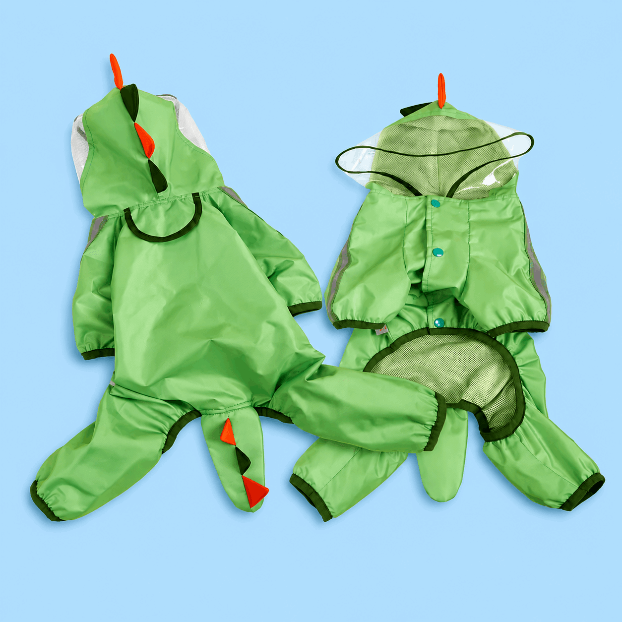 Veste imperméable Dinosaure pour Chien – Taille M (32 cm) - Boutique Aux Trois Pattes