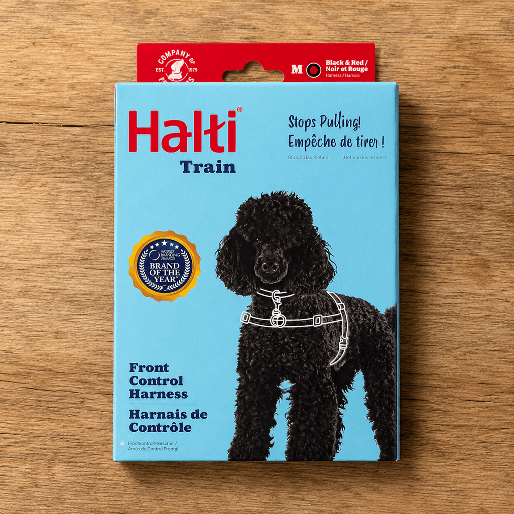 Harnais Anti-Traction Halti Train – Taille M - Boutique Aux Trois Pattes