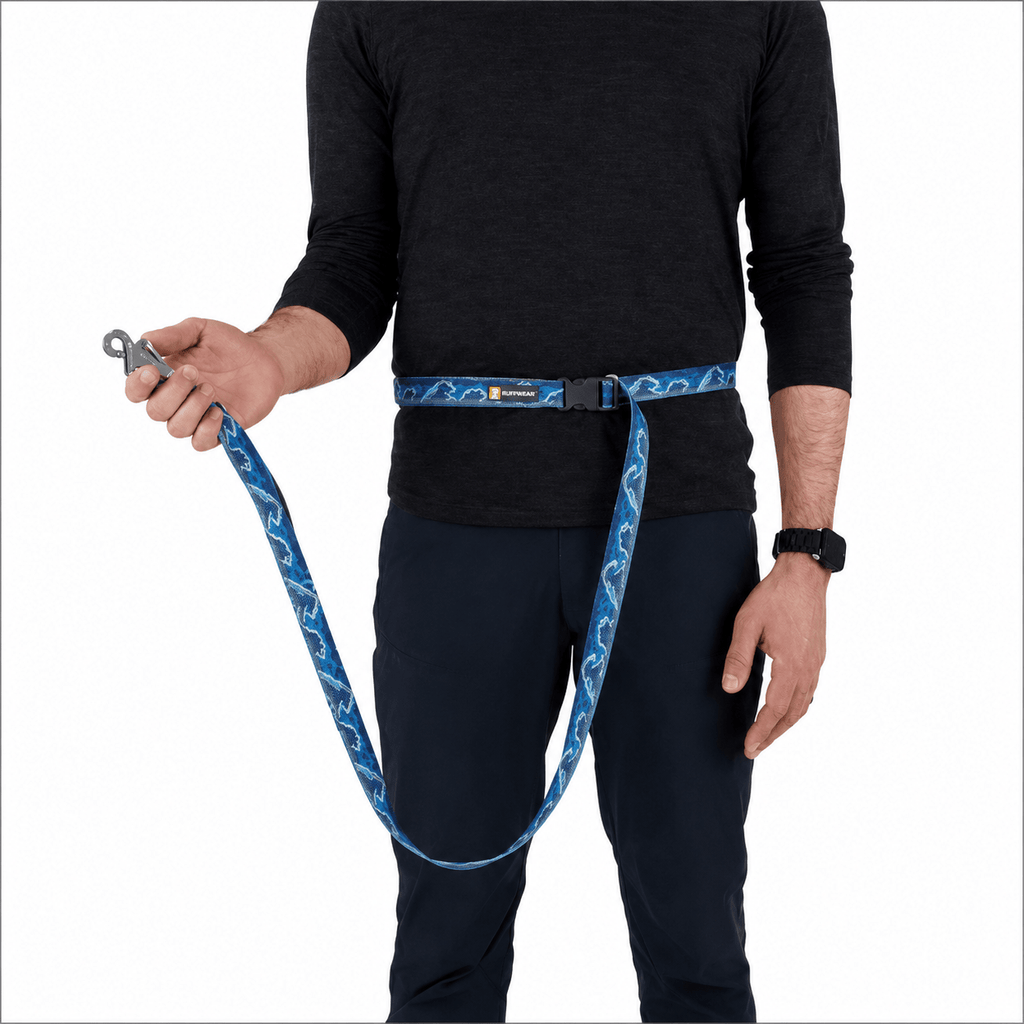 Laisse pour chien Ruffwear Crag™ Midnight Wave - Boutique Aux Trois Pattes