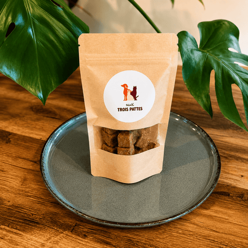 Cubes de bœuf pour chien - Boutique Aux Trois Pattes