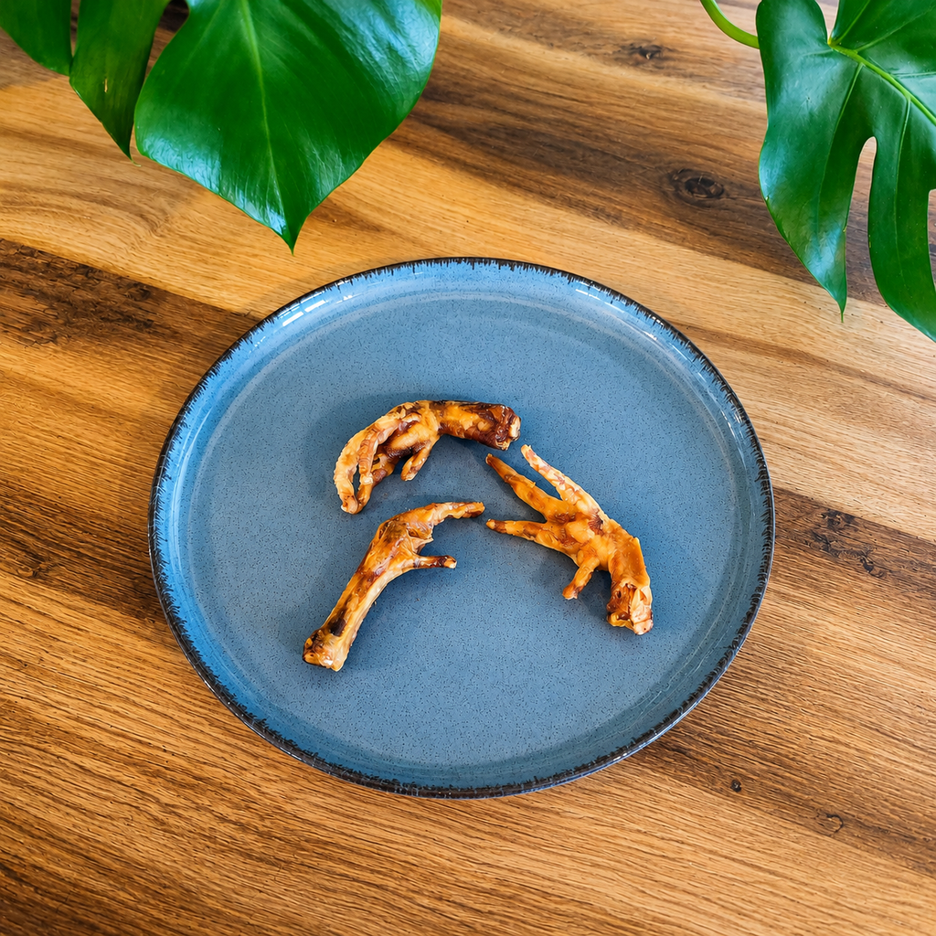 Pattes de poulet séchées pour chien - Boutique Aux Trois Pattes