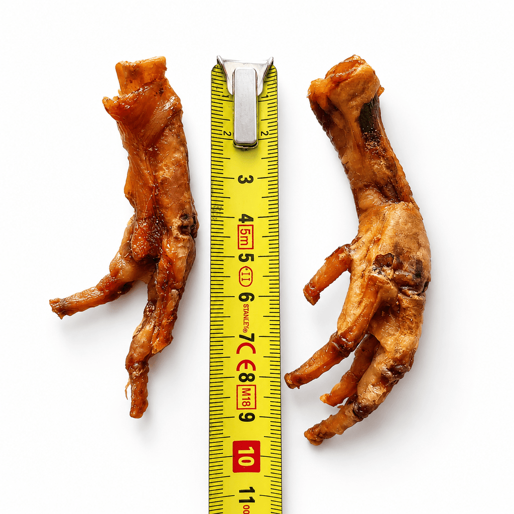 Pattes de poulet séchées pour chien - Boutique Aux Trois Pattes