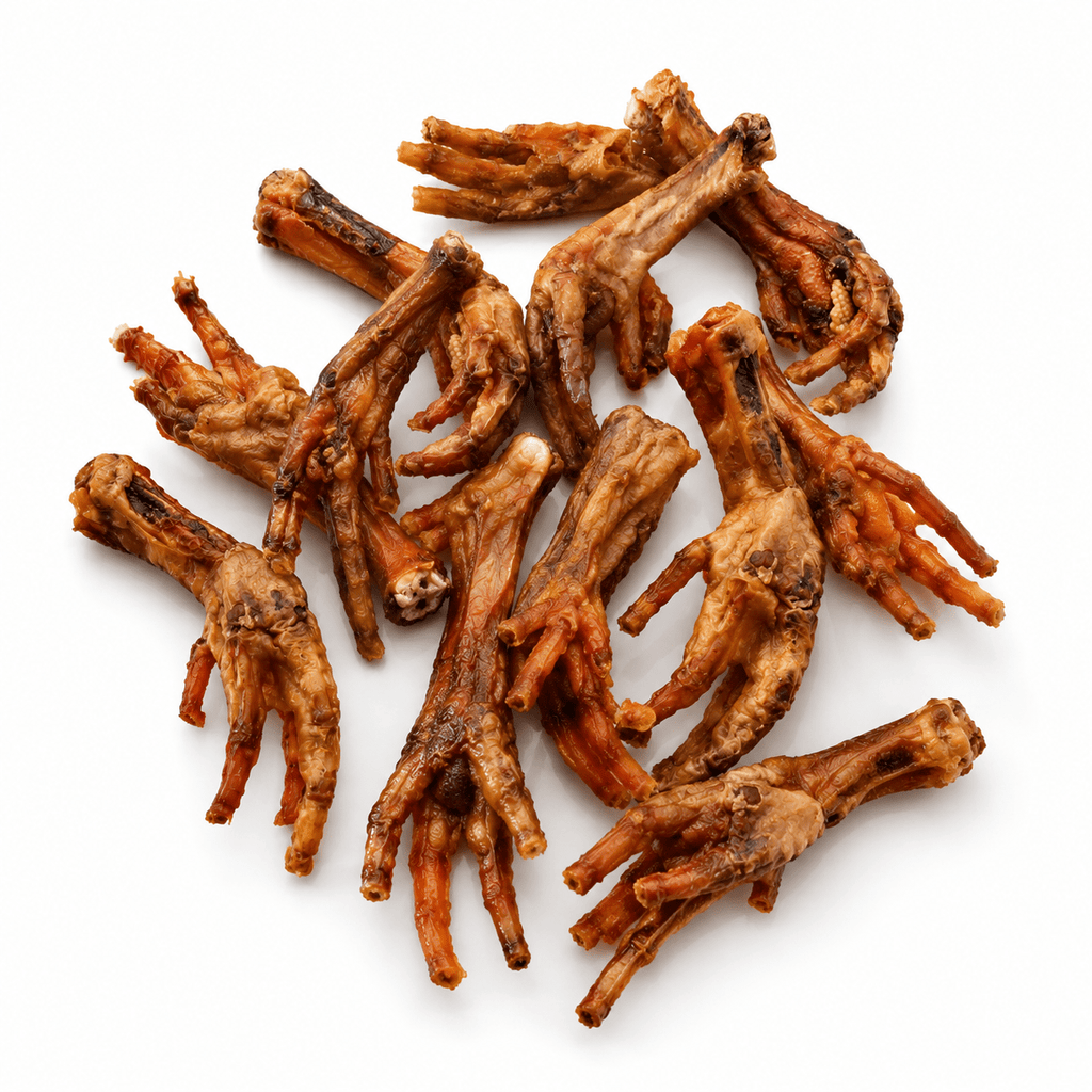 Pattes de poulet séchées pour chien - Boutique Aux Trois Pattes