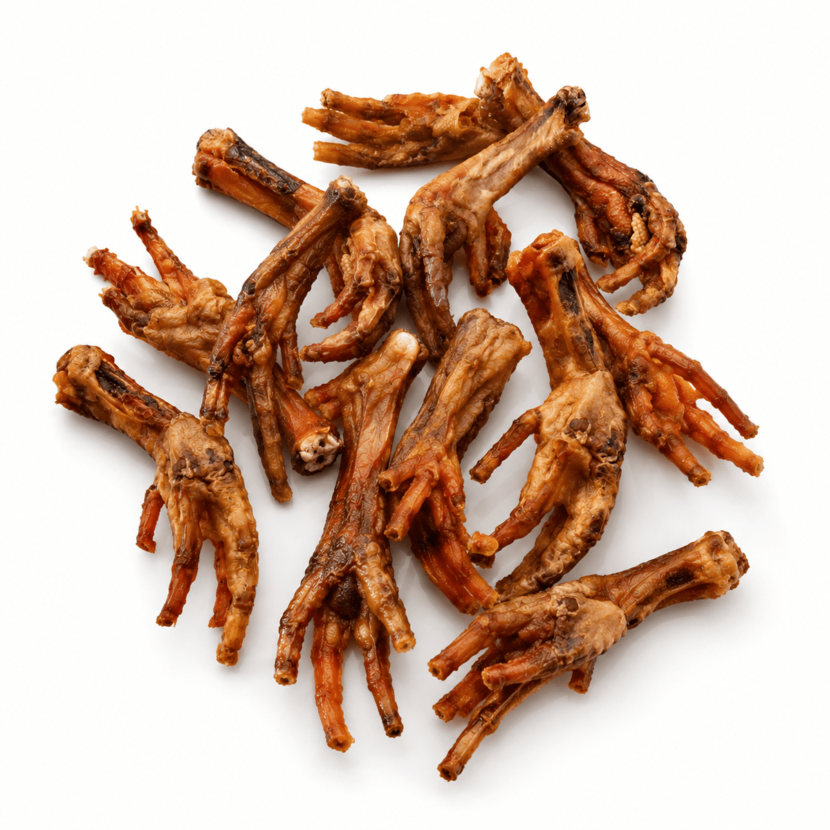 Pattes de poulet séchées pour chien - Boutique Aux Trois Pattes