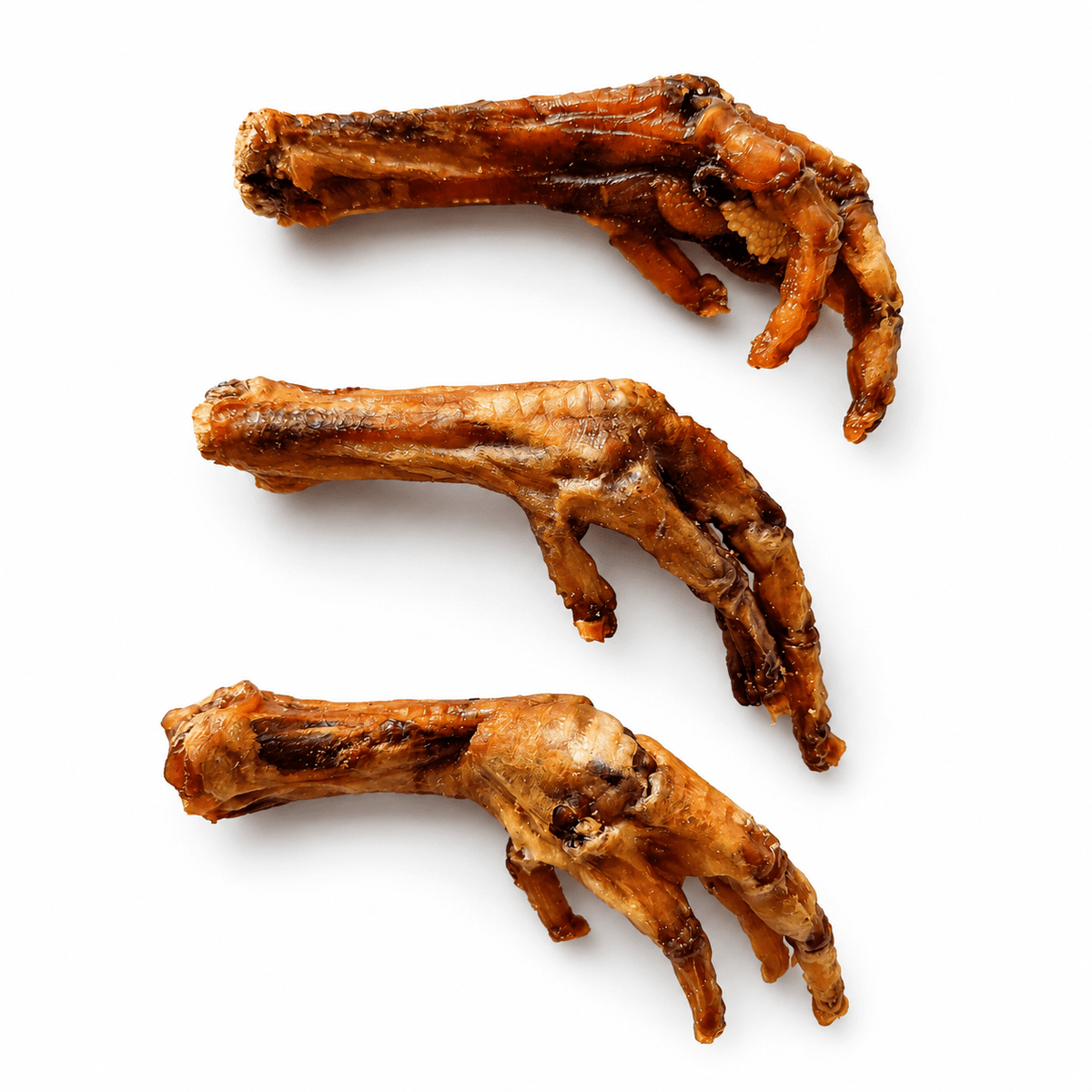Pattes de poulet séchées pour chien - Boutique Aux Trois Pattes