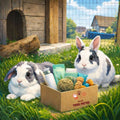 Box mensuelle pour Lapin - Abonnement Standard (livraison chaque mois) - Boutique Aux Trois Pattes