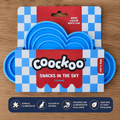 Tapis de léchage Coockoo « Snacks in the Sky » – Bleu - Boutique Aux Trois Pattes