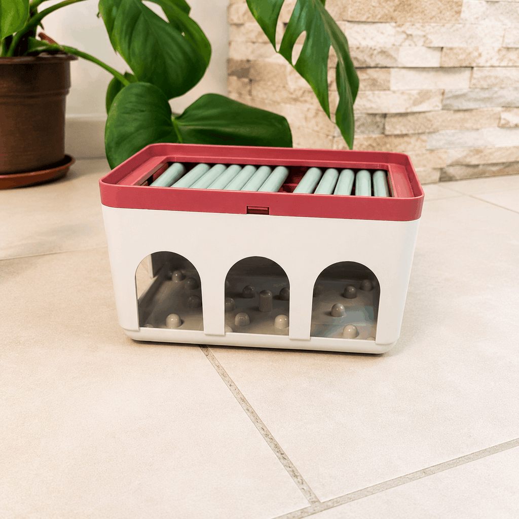 Trixie Cat Activity Rod Box – Jeu d’intelligence pour chat - Boutique Aux Trois Pattes