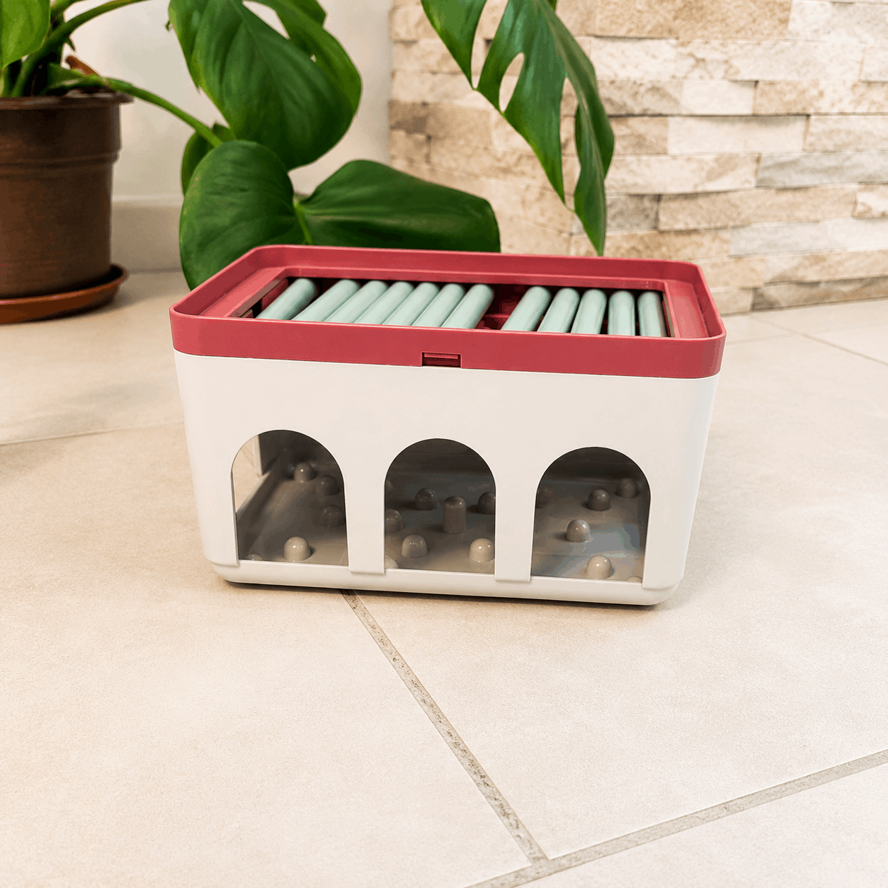 Trixie Cat Activity Rod Box – Jeu d’intelligence pour chat - Boutique Aux Trois Pattes