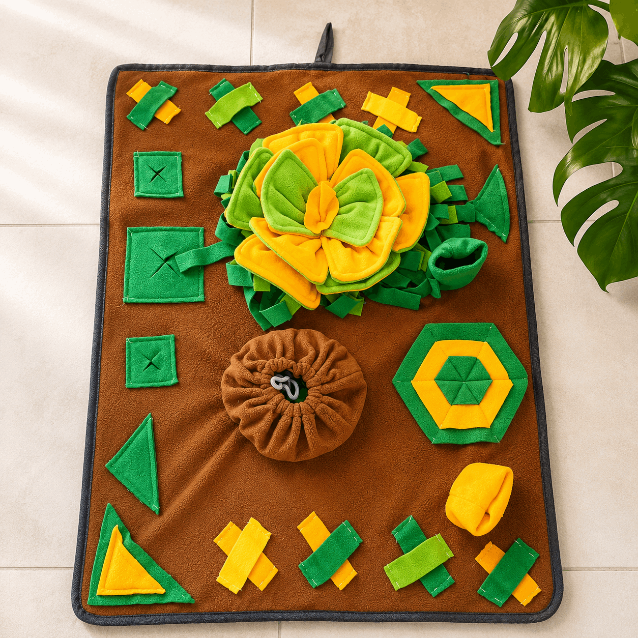 Tapis de fouille Veggie Garden Deluxe pour chien et chat – 88x50 cm - Boutique Aux Trois Pattes