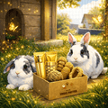 Box mensuelle pour Lapin - Abonnement Premium (livraison chaque mois) - Boutique Aux Trois Pattes