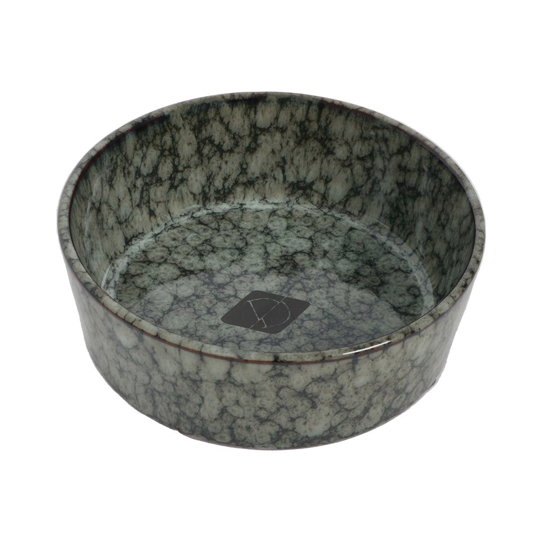 Gamelle en céramique Jasper Green Marble – Chien, chat & lapin - Boutique Aux Trois Pattes