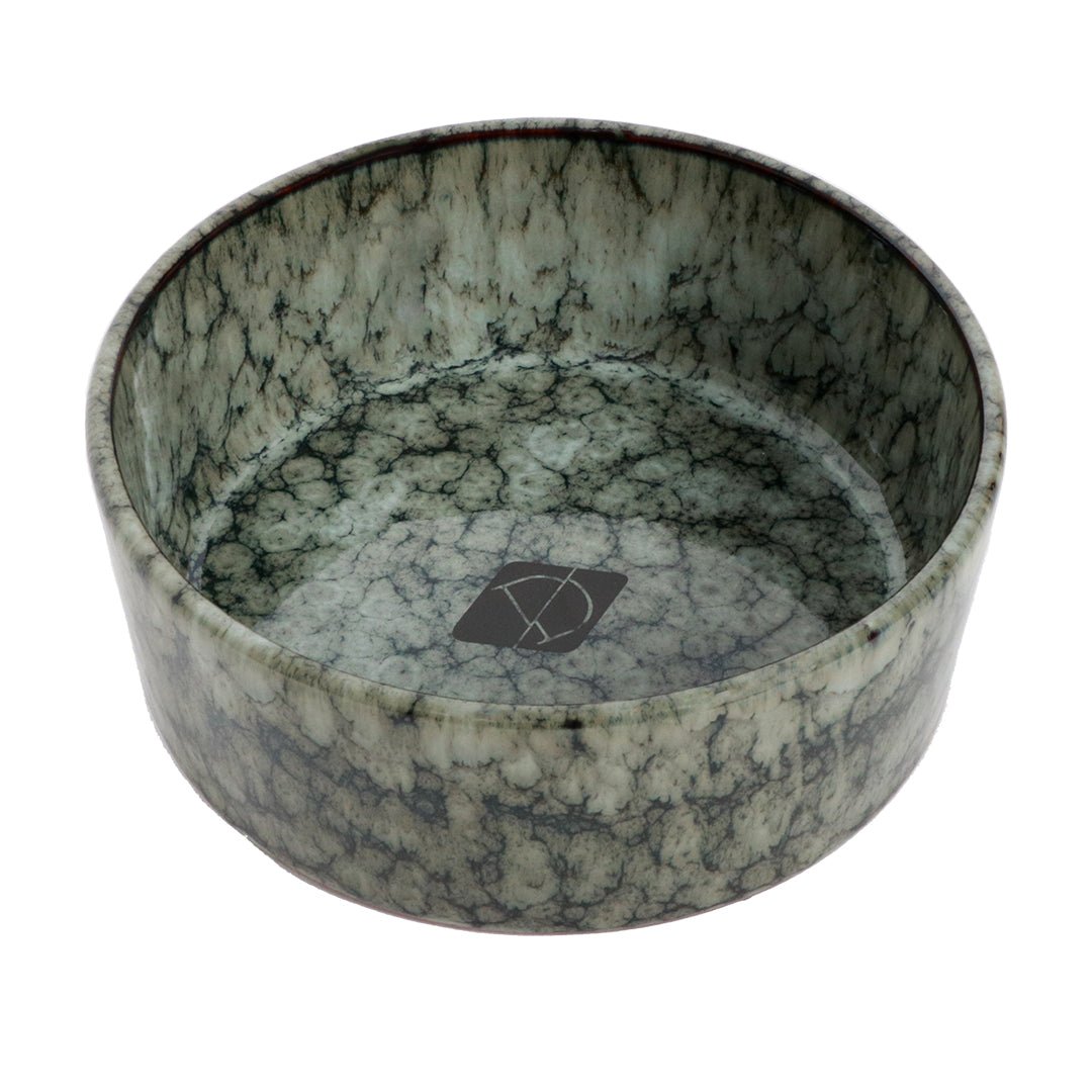 Gamelle en céramique Jasper Green Marble – Chien, chat & lapin - Boutique Aux Trois Pattes