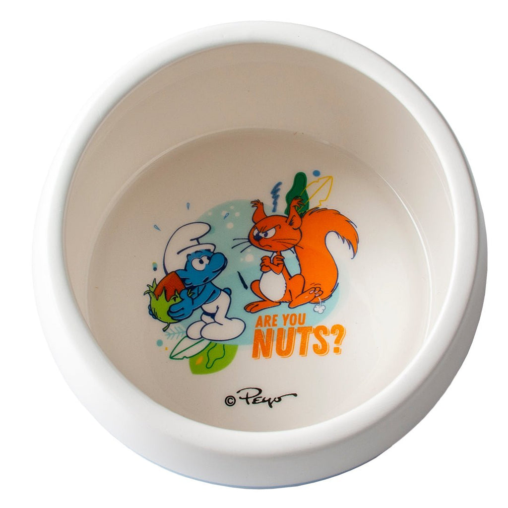 Gamelle lapin Schtroumpfs en céramique 320 ml – Duvo Plus - Boutique Aux Trois Pattes