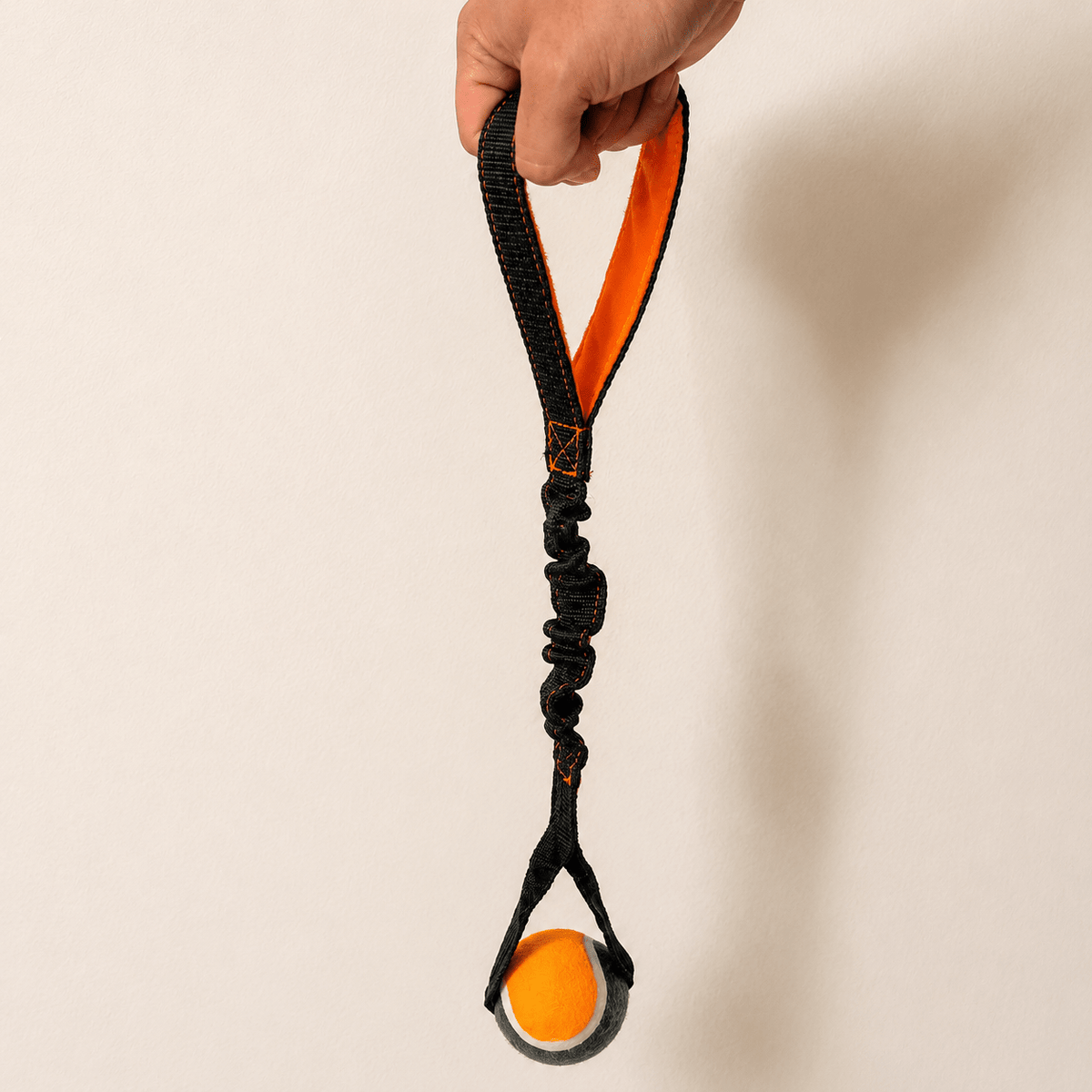 Jouet à tirer et à lancer avec balle pour chien – 55 cm – Duvo+ - Boutique Aux Trois Pattes