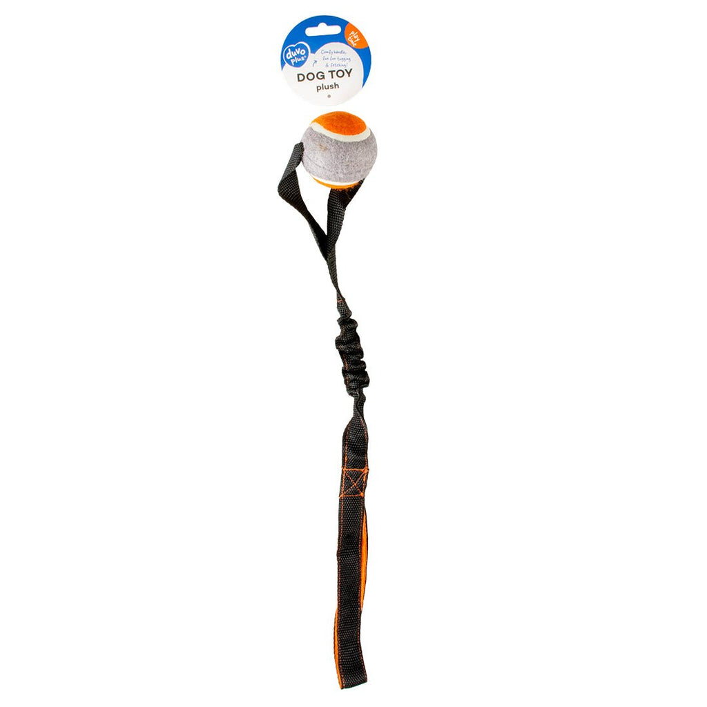 Jouet à tirer et à lancer avec balle pour chien – 55 cm – Duvo+ - Boutique Aux Trois Pattes