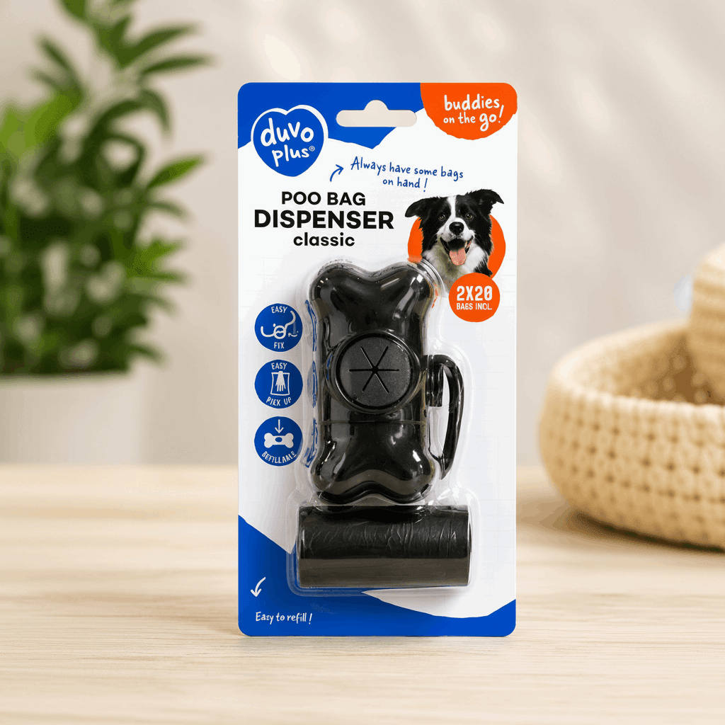 Distributeur de sacs à déjections – pratique et compact - Boutique Aux Trois Pattes