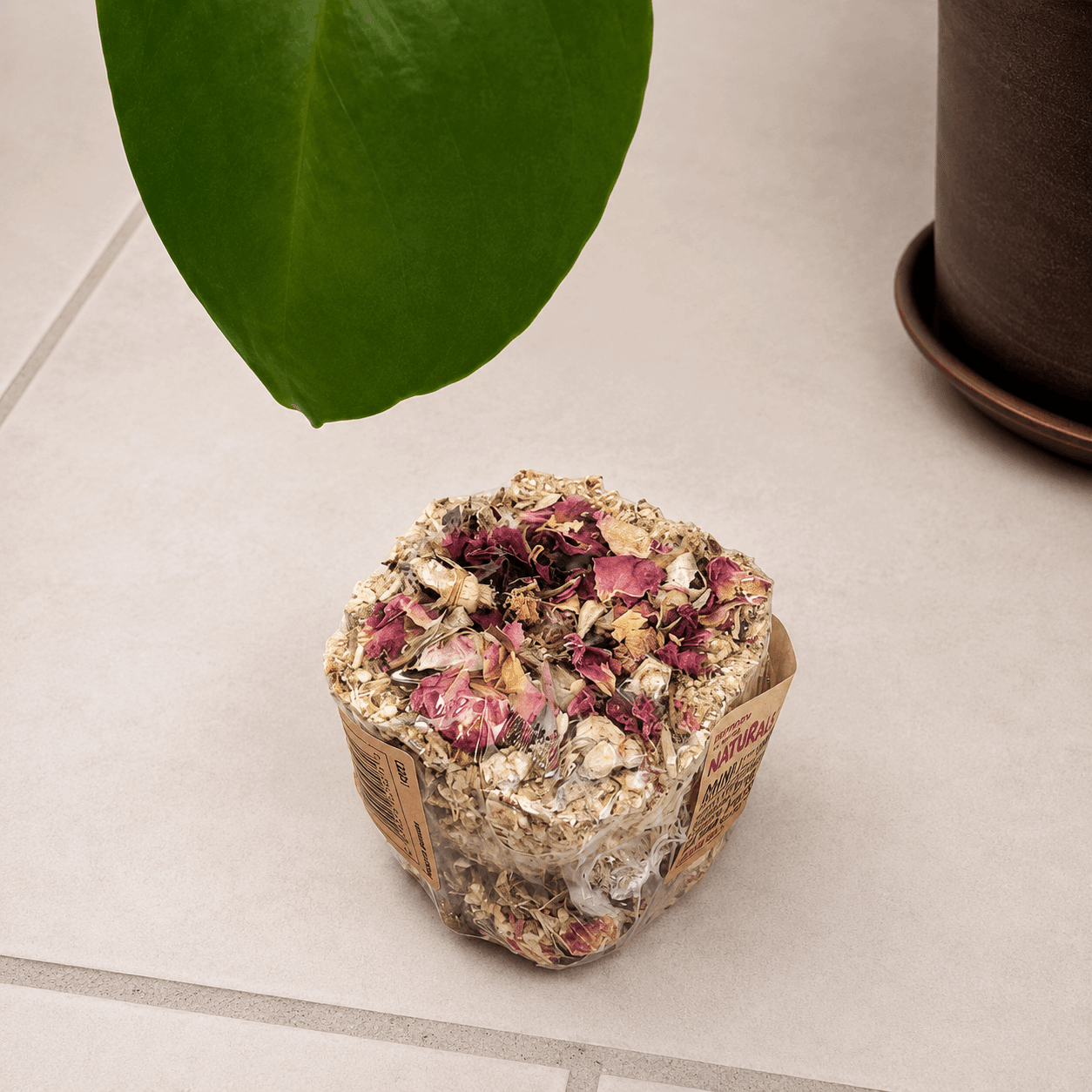 Lot de 3 cubes à ronger naturels Rosewood Naturals Grainless Nibble Pots – 75 g*3 - Boutique Aux Trois Pattes