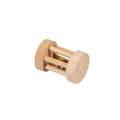 Jouet pour lapin – Rouleau en bois avec clochette Duvo+ - Boutique Aux Trois Pattes