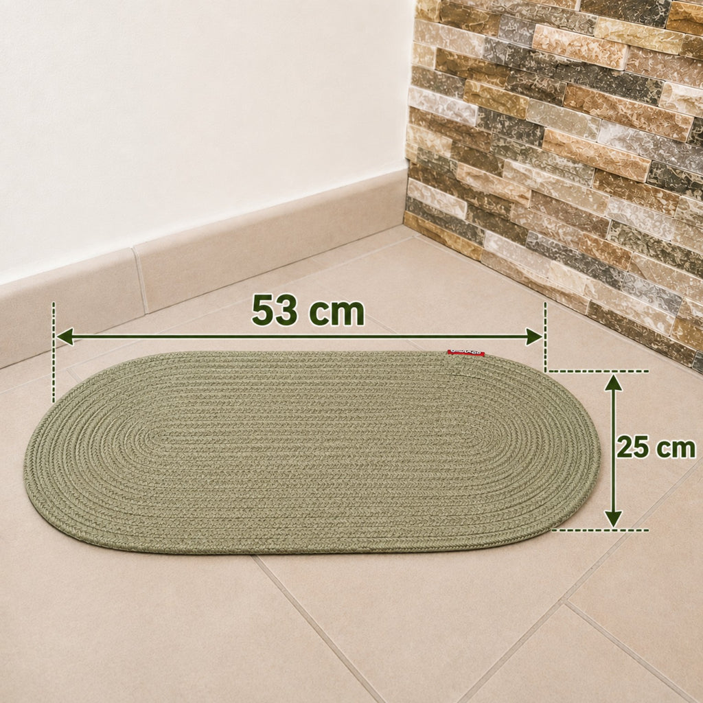 Tapis de gamelle absorbant pour chien et chat – Crumb Catcher Vert - Boutique Aux Trois Pattes