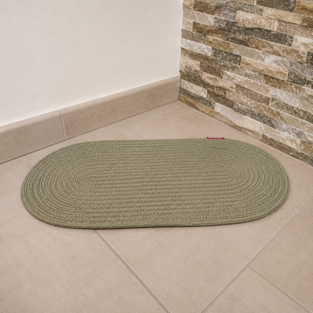 Tapis de gamelle absorbant pour chien et chat – Crumb Catcher Vert - Boutique Aux Trois Pattes