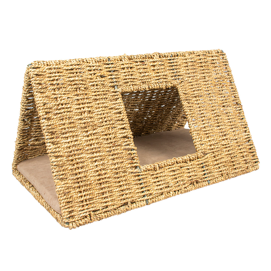 Tunnel en zostère Laguna pour chat et lapin – Duvo+